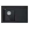 Zlewozmywak ceramiczny Franke MYTHOS MTK 611-78 ONYX LEWA KOMORA 124.0540.981